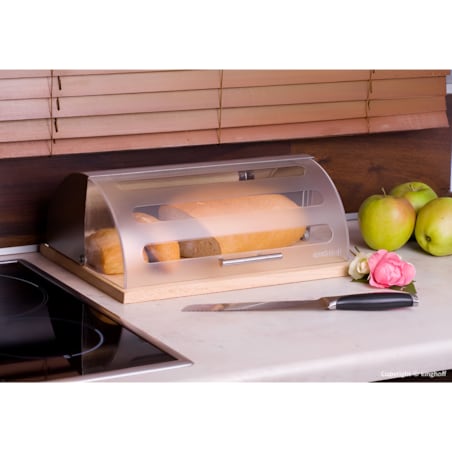 Chlebak z deską do krojenia pojemnik na chleb KINGHOFF