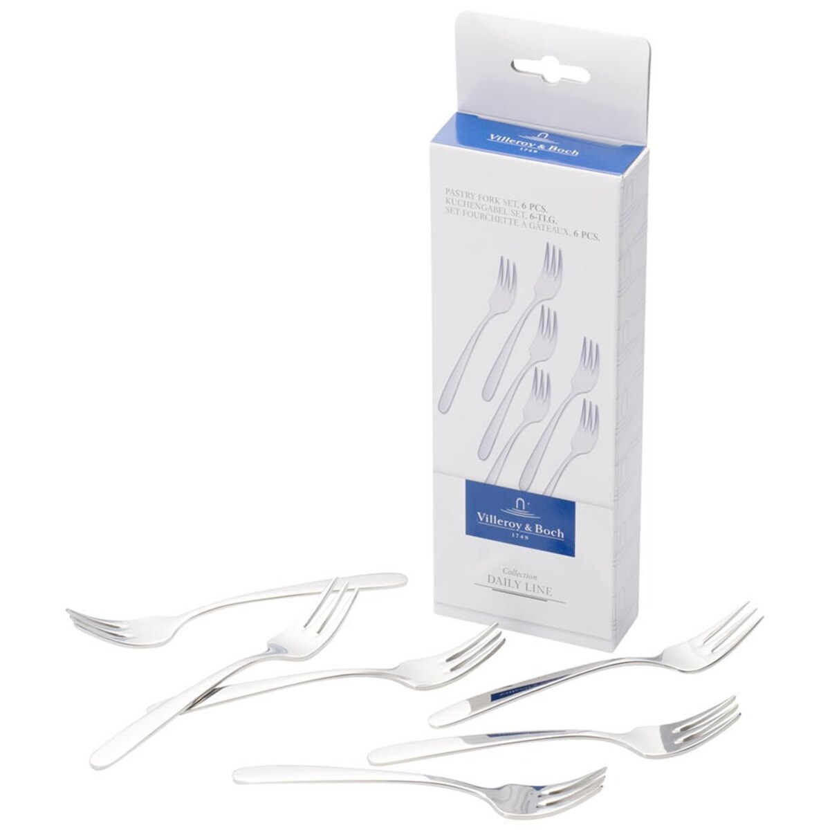 Widelczyki deserowe 6 szt Daily Line, 14.7 cm, Villeroy & Boch