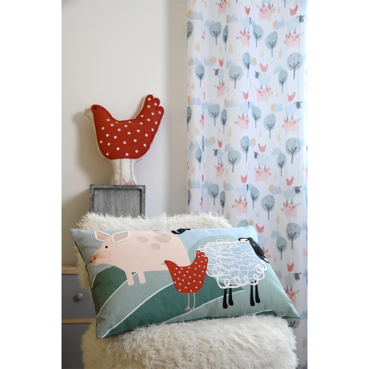 Poduszka dla dziecka TOM 100% bawełna, 30 x 50 cm