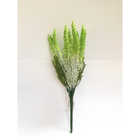 SZTUCZNY WRZOS GAŁĄZKA do bukietu stroika dodatek ZIELONY kwiaty jesień