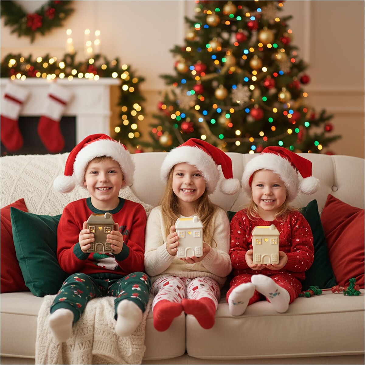 Kominek Zapachowy Na Wosk Olejowy Domek Dekoracja Świąteczna Z Woskiem