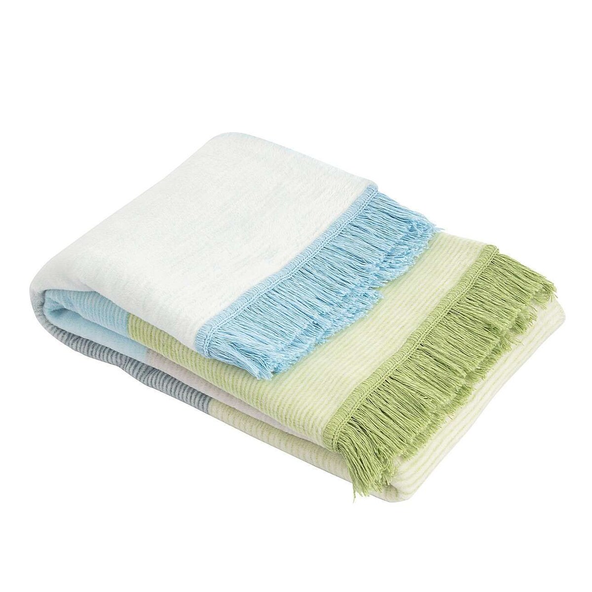 Koc Cosy Home 150x200cm Pastel Green&Blue, 150 x 200 cm