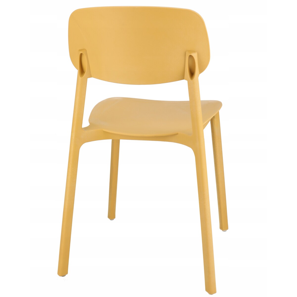 Krzesło wygodne LARA musztardowe