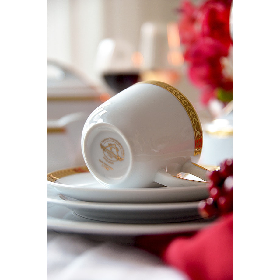 Garnitur do herbaty dla 6 osób 23 el. Pułaski Prezydencka 8790