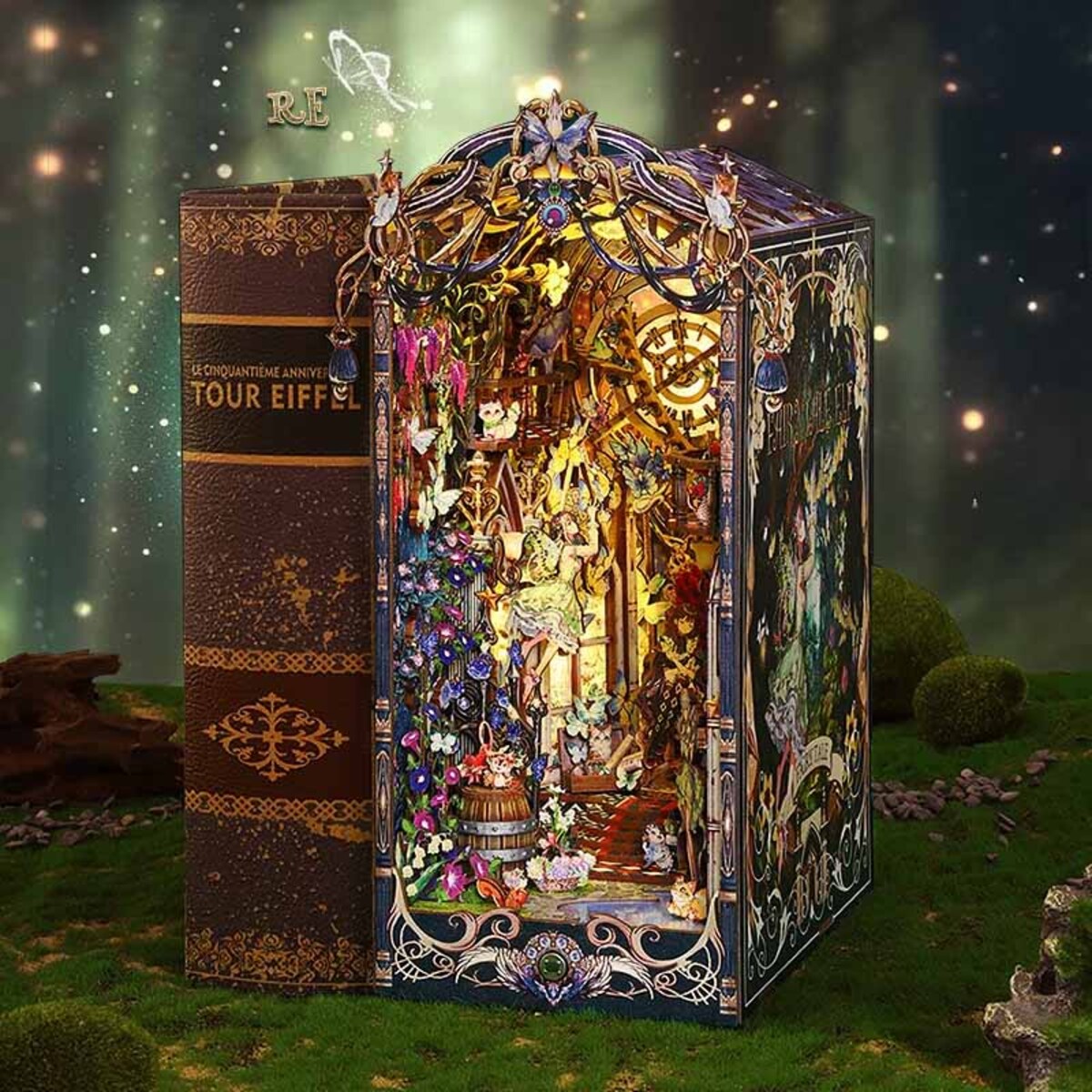 Miniaturowy domek Book Nook - Świat baśniowych snów