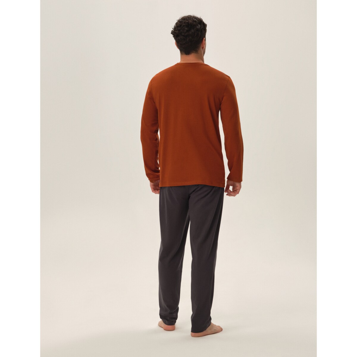 Piżama Jupiter 41910-28X Miedziany Miedziany, XXL