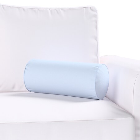 Poduszka wałek prosty, pastelowy niebieski, Ø16 x 40 cm, Loneta