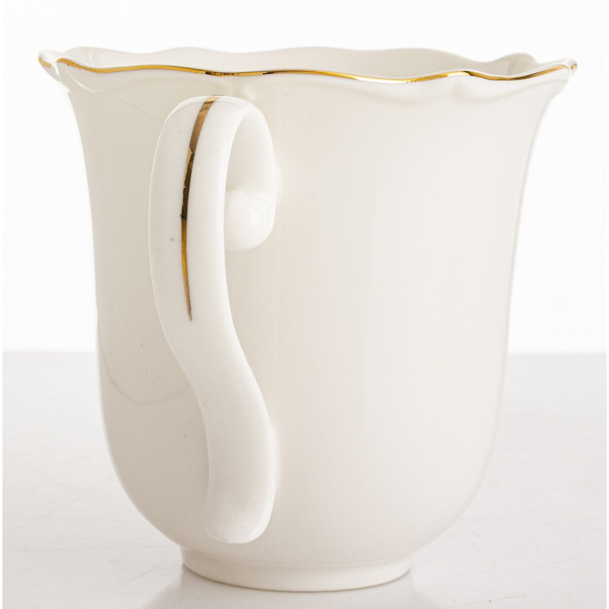 Kubek 350 ml porcelanowy 13x10x10 cm VIENNA biały