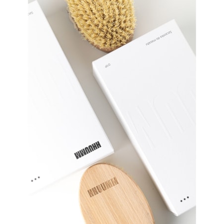 Szczotka do masażu ciała na sucho – włókno tampico, No.1P