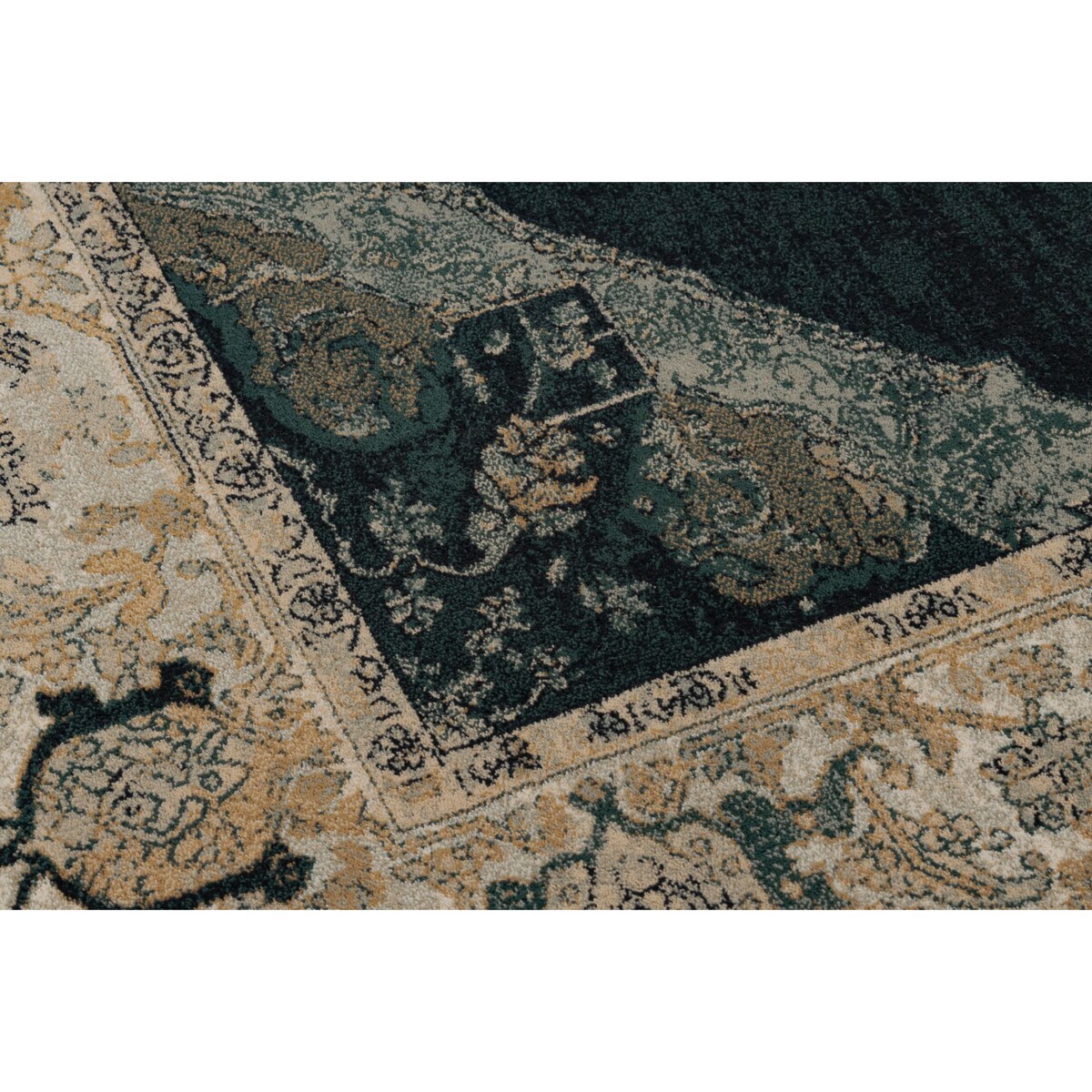 Dywan wełniany POLONIA Palazzo rozeta granat 200x300 cm