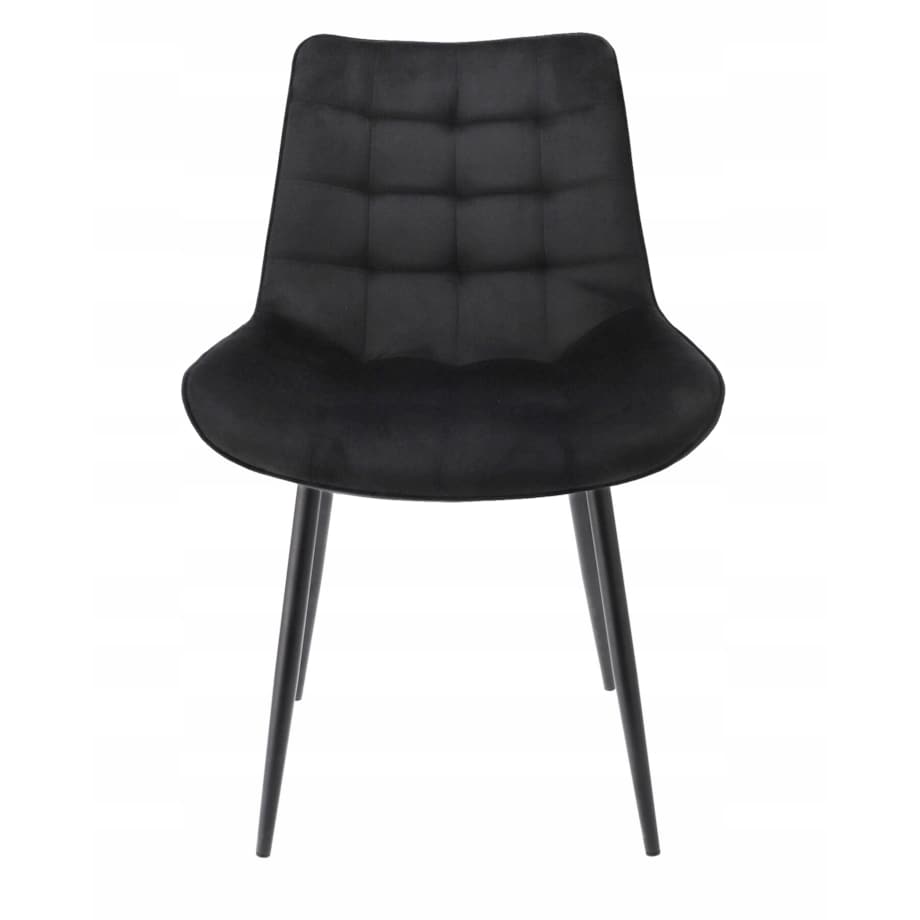 2 X Krzesło Do Jadalni Kuchni Salonu Do Jadalni Kuchni Stołu Zestaw Komplet Misty Czarne