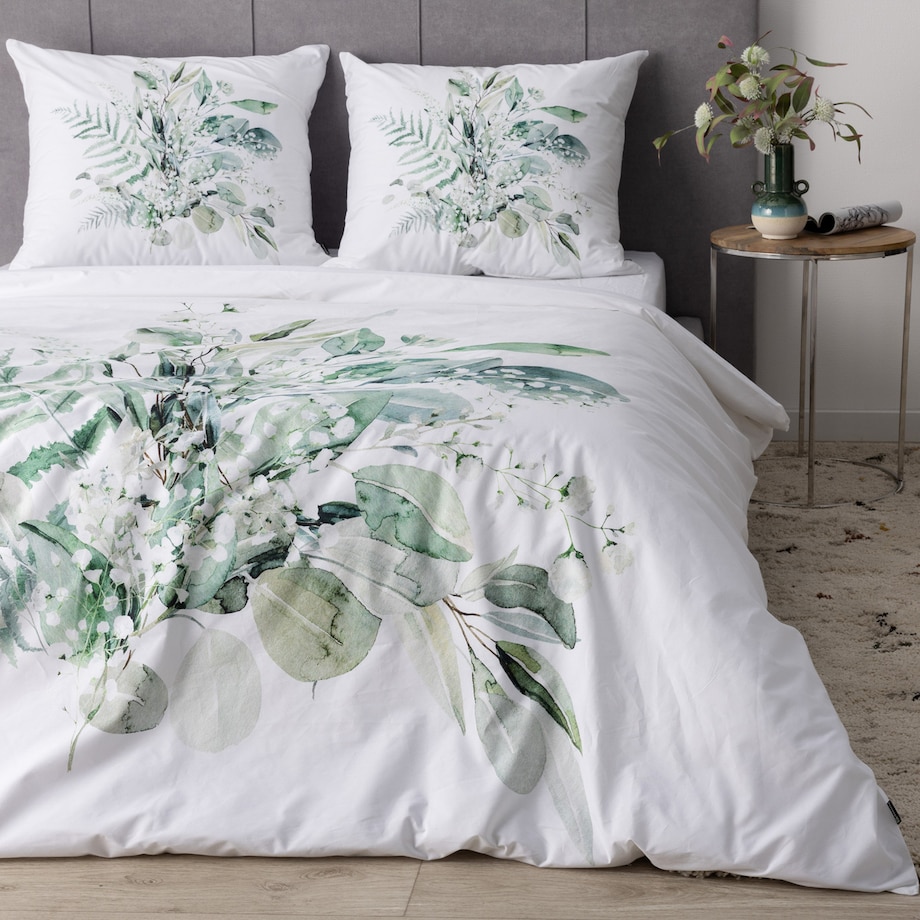 Komplet pościeli bawełnianej Eucalyptus Haven 220x200 cm, 220x200 cm