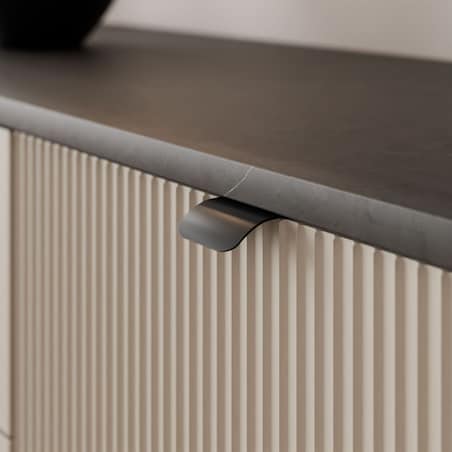 Komoda do przedpokoju AUTUMN 1D6S z sześcioma szufladami, kaszmir / szary kamień