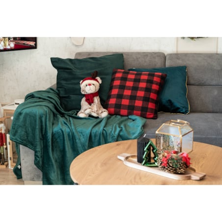 Błyszcząca poduszka dekoracyjna NORIA, 45 x 45 cm