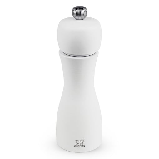 Młynek do soli Tahiti biały, 15 cm, Peugeot