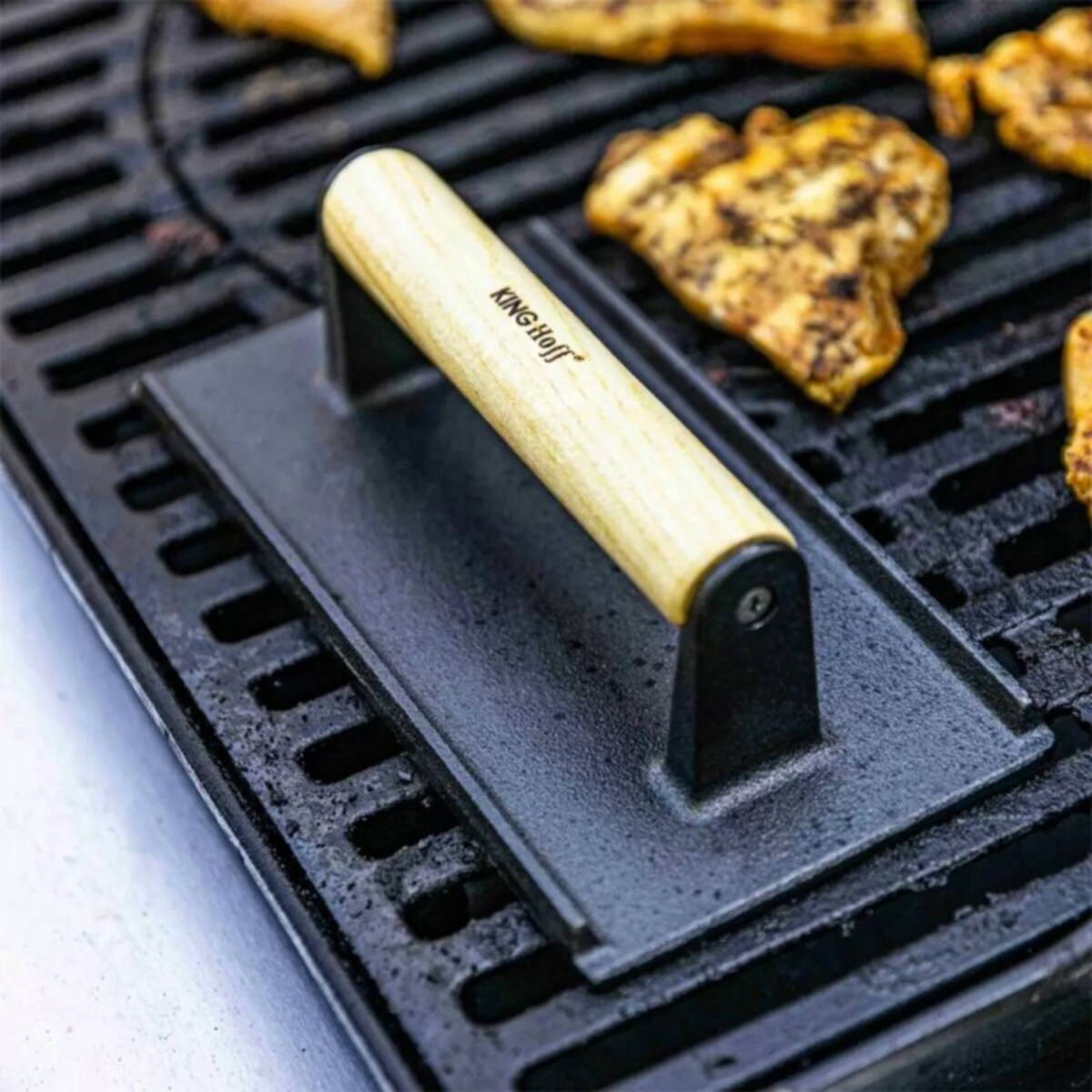 Żeliwna Praska Do Burgerów Steków Kinghoff