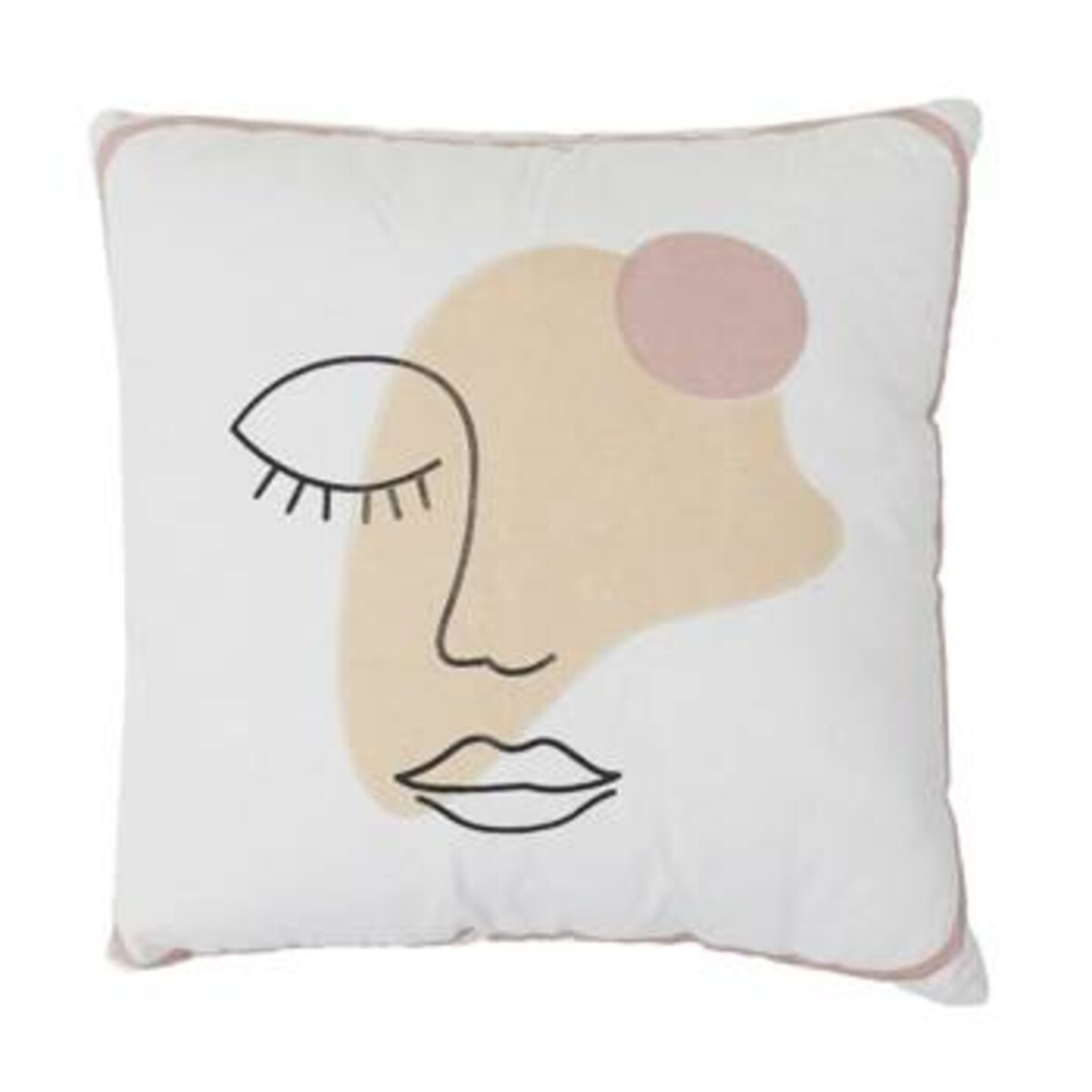 Poduszka Arty pastelowa twarz