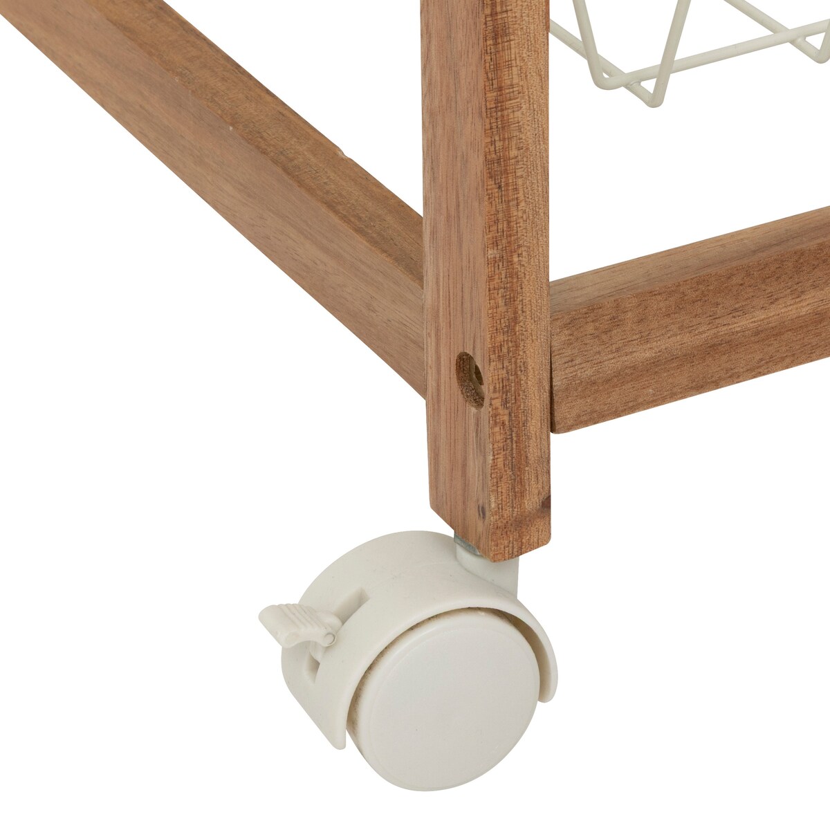 Wózek kuchenny ACACIA z 4 koszami, 89 cm