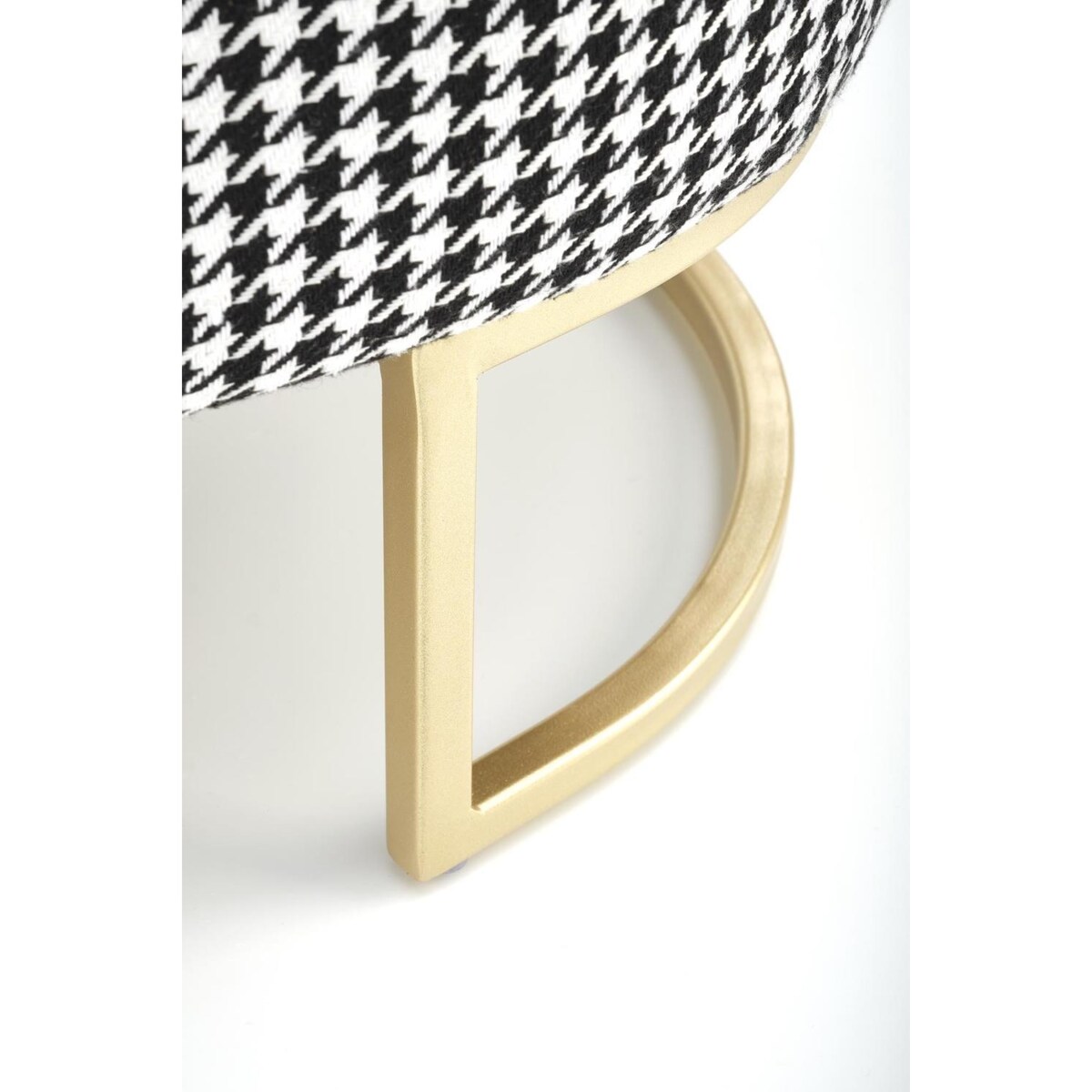 ŁAWKA ZE SCHOWKIEM Edessa w pepitkę ZŁOTA PODSTAWA