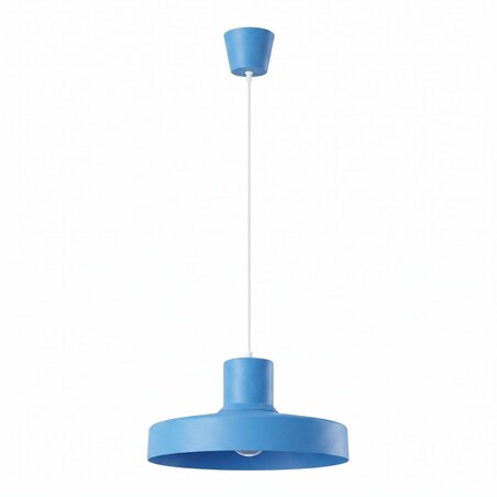 Lampa wisząca BILO błękitna