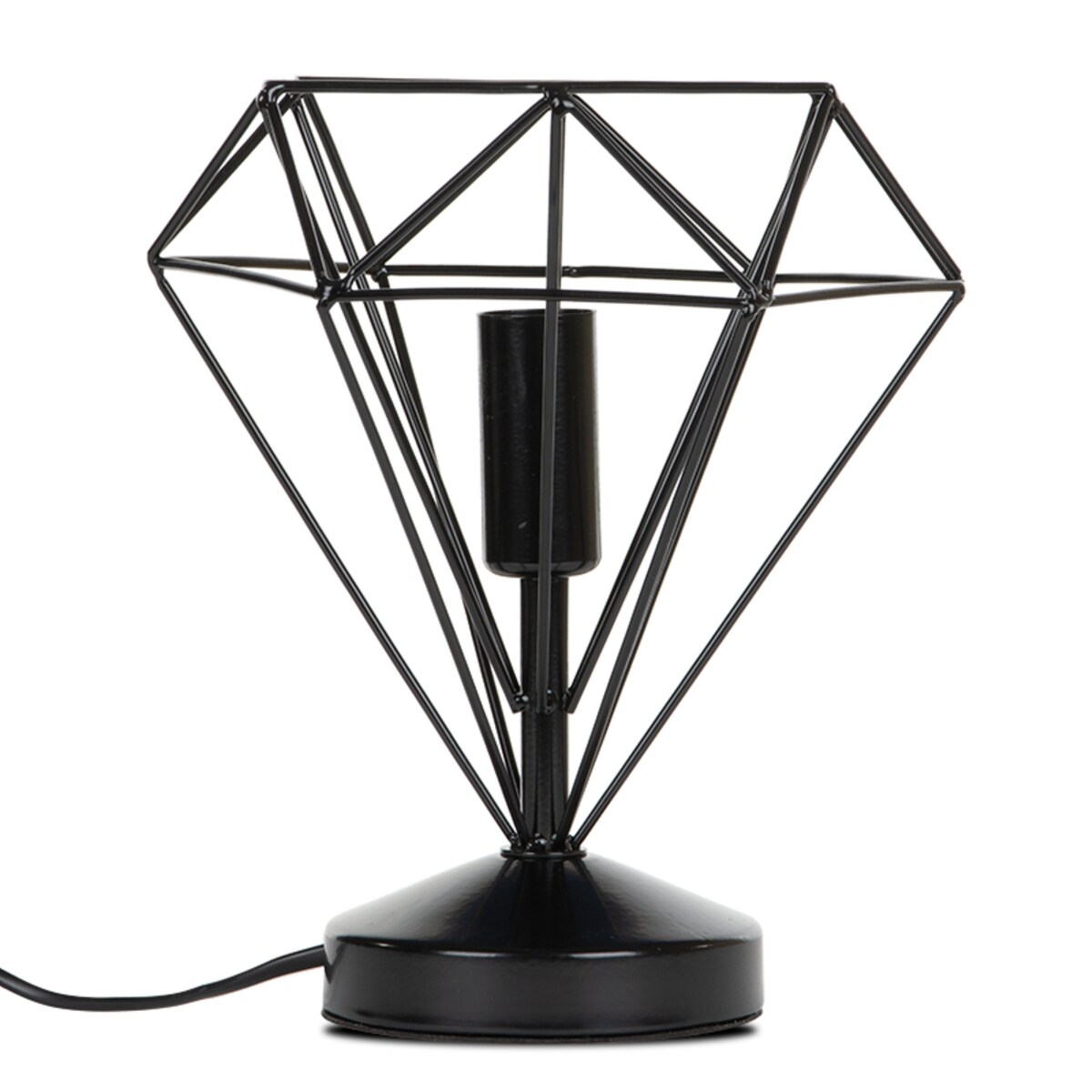 KONSIMO ACOS Lampy do sypialni Loft, czarne, 2 szt.