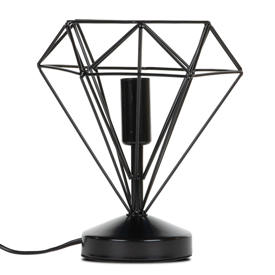 KONSIMO ACOS Lampy do sypialni Loft, czarne, 2 szt.