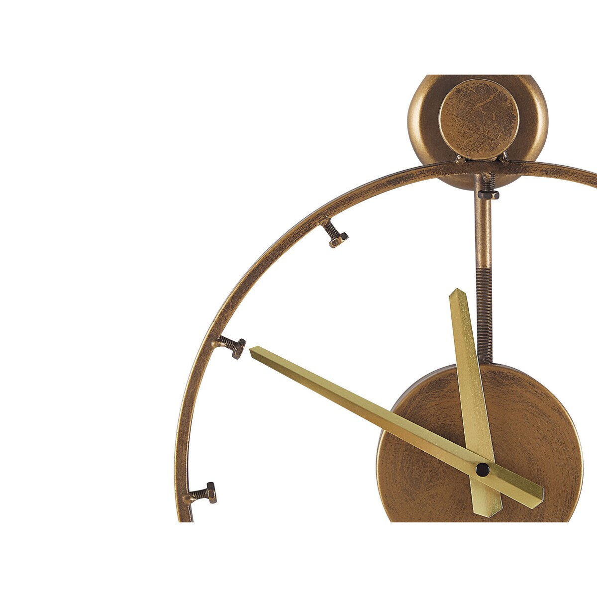 Zegar ścienny z wahadłem złoty EMMEN