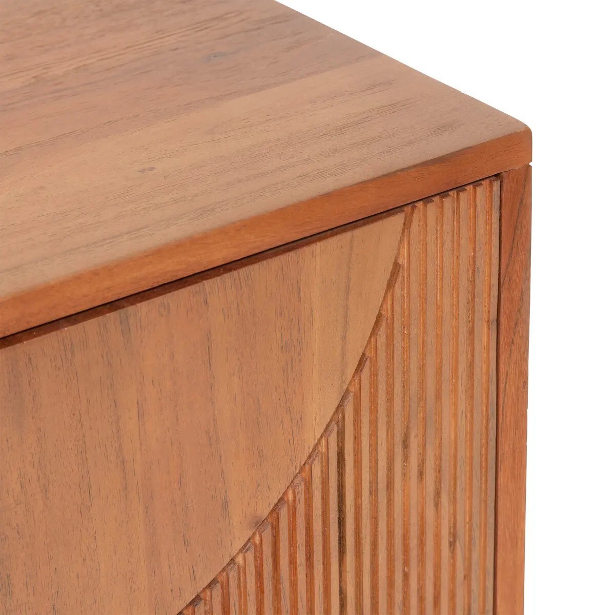 Komoda 3-drzwiowa z drewna akacjowego Nanda 150 cm