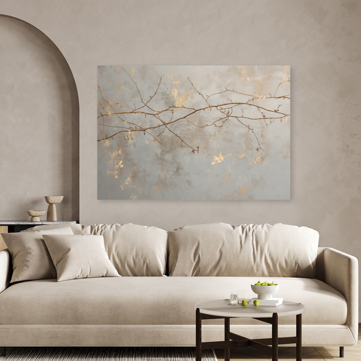 Feeby Obraz na płótnie, Liście gałęzie natura 120x80