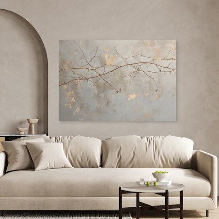 Feeby Obraz na płótnie, Liście gałęzie natura 120x80