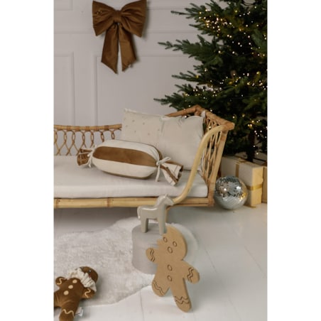 Kokarda Świąteczna Delux Golden Bronze - L