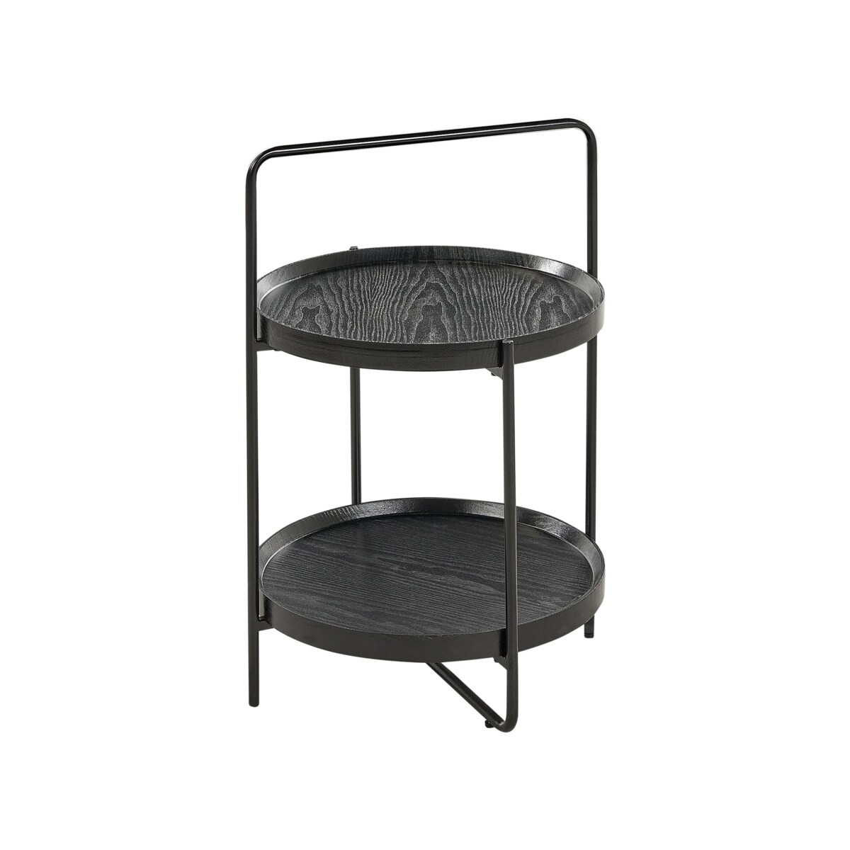 Stolik pomocniczy czarny EVART