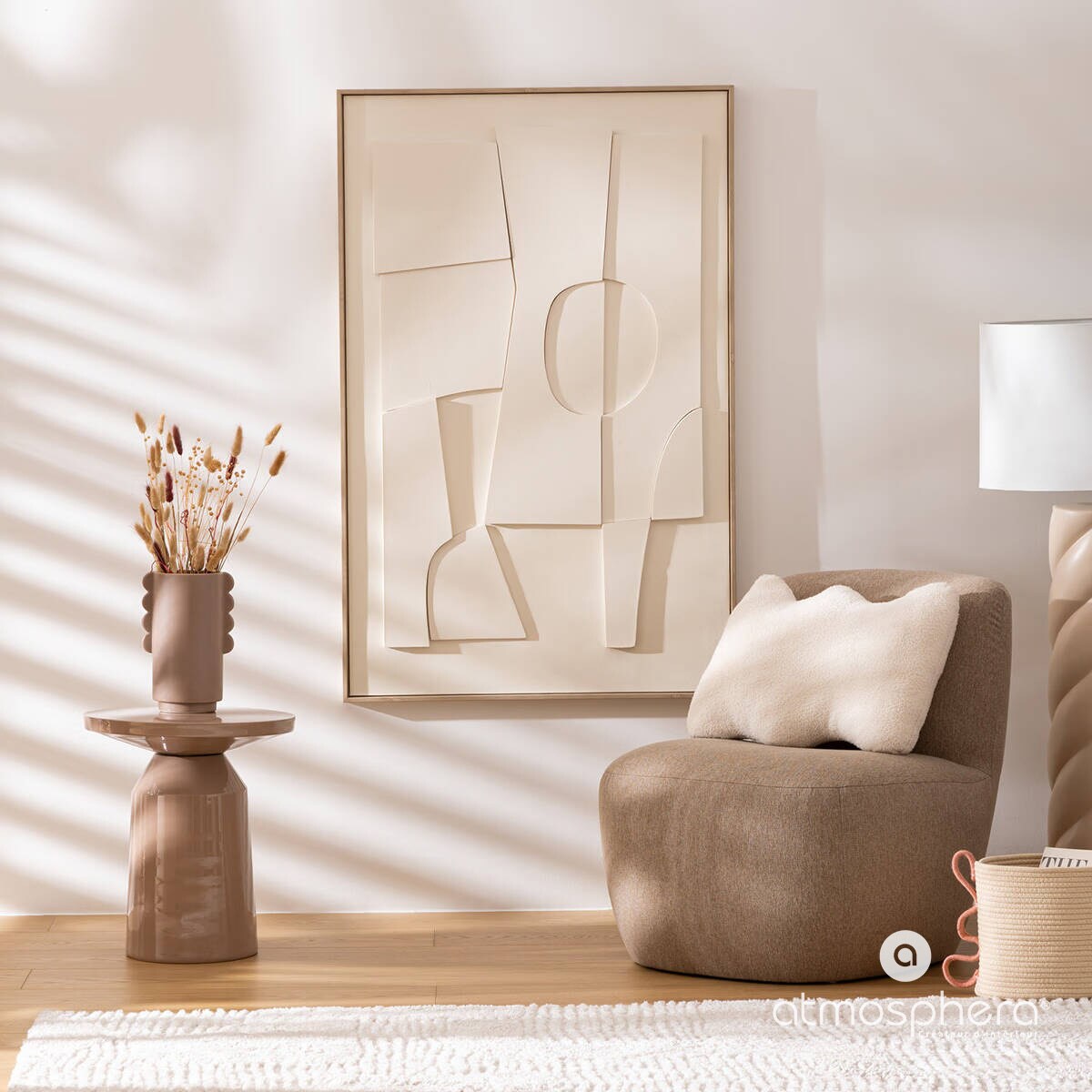 Stolik pomocniczy metalowy SITA, Ø 38 x 44 cm