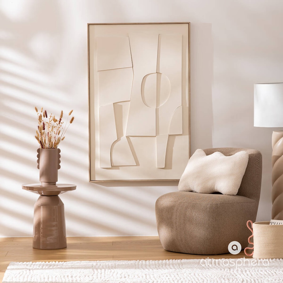 Stolik pomocniczy metalowy SITA, Ø 38 x 44 cm