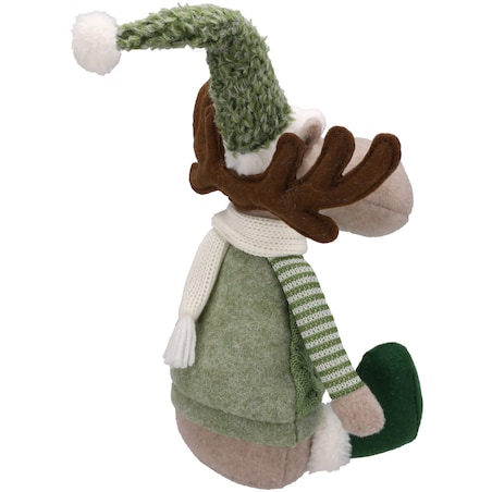 SKRZAT świąteczny RENIFER łoś gnom na święta DEKORACJA figurka JUMI