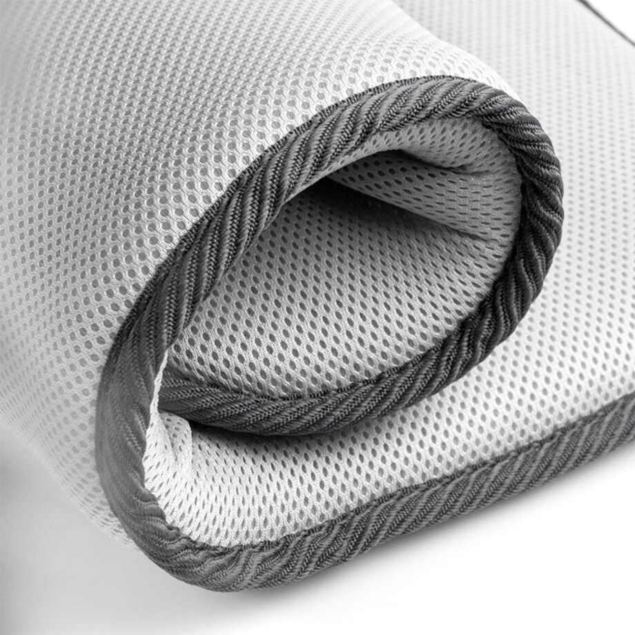 Legowisko dla psa prostokątne L 3D jasnoszare