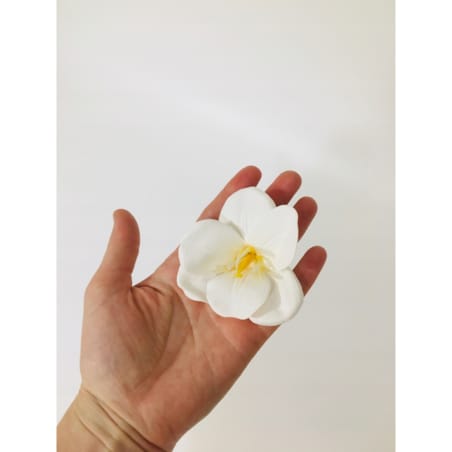 KWIATY MYDLANE MAGNOLIA do bukietów stroika flower box BIAŁA dekoracja