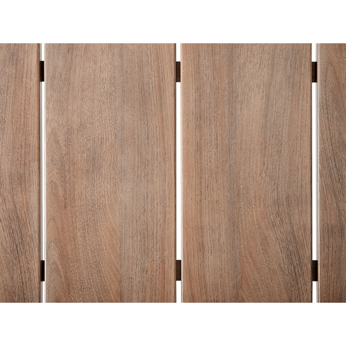 Stół ogrodowy 185x96 cm Metal Jasne drewno FLAVIA