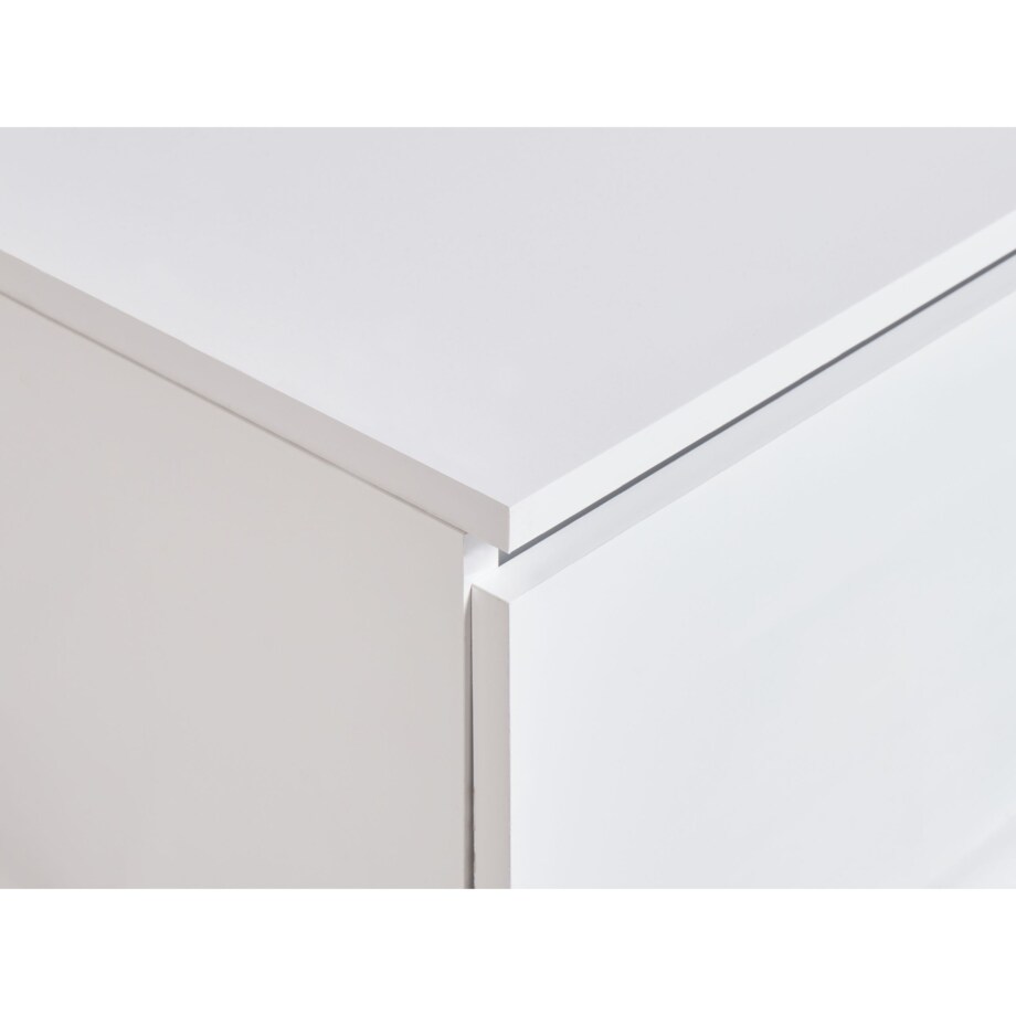 Wisząca szafka pod umywalkę RUPANCO 80 cm Biały