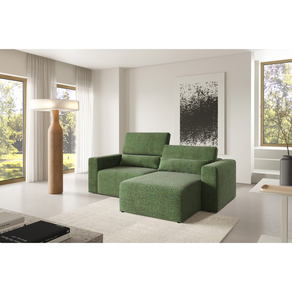 Narożnik Posejdon L modułowy premium Kolor: Puente 34