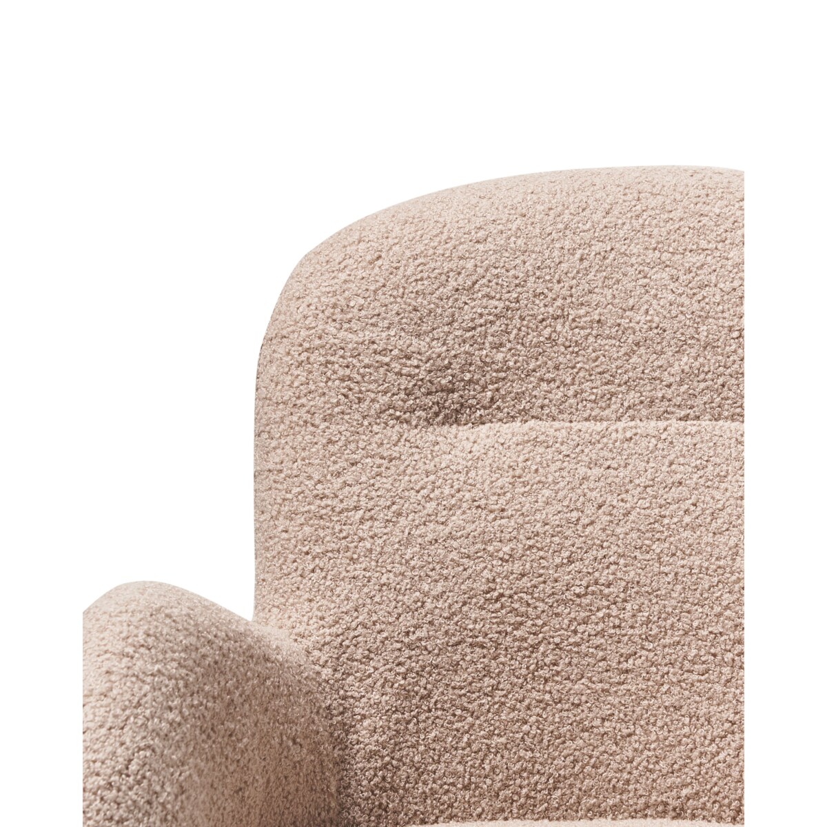 Krzesło obrotowe PRIDDY Boucle Beżowy