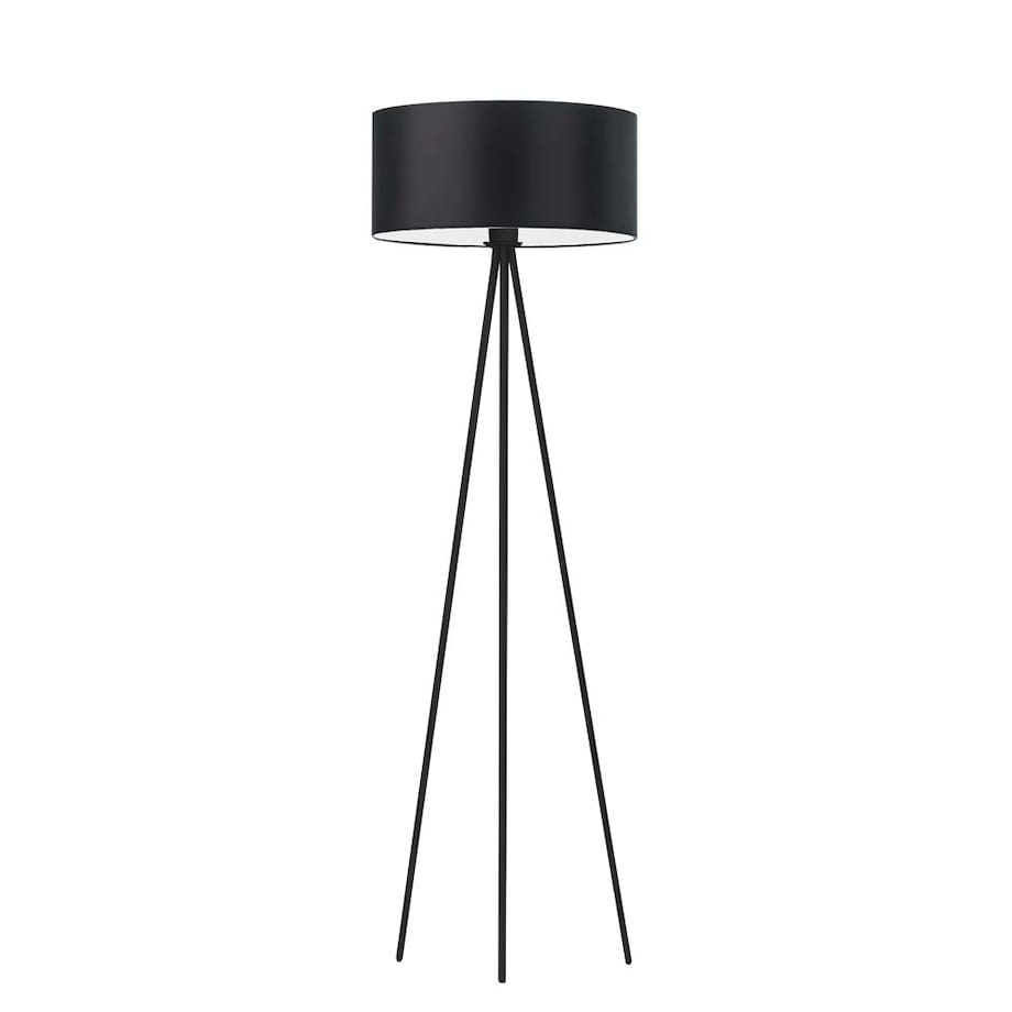 Lampa stojąca podłogowa trójnóg z abażurem walec 40cm JOLLY