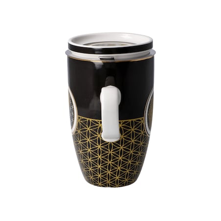 Kubek z zaparzaczem - Yin Yang - Lotus - Goebel