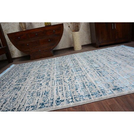 Dywan AKRYL MANYAS 193AA Szary/Niebieski 80x150 cm