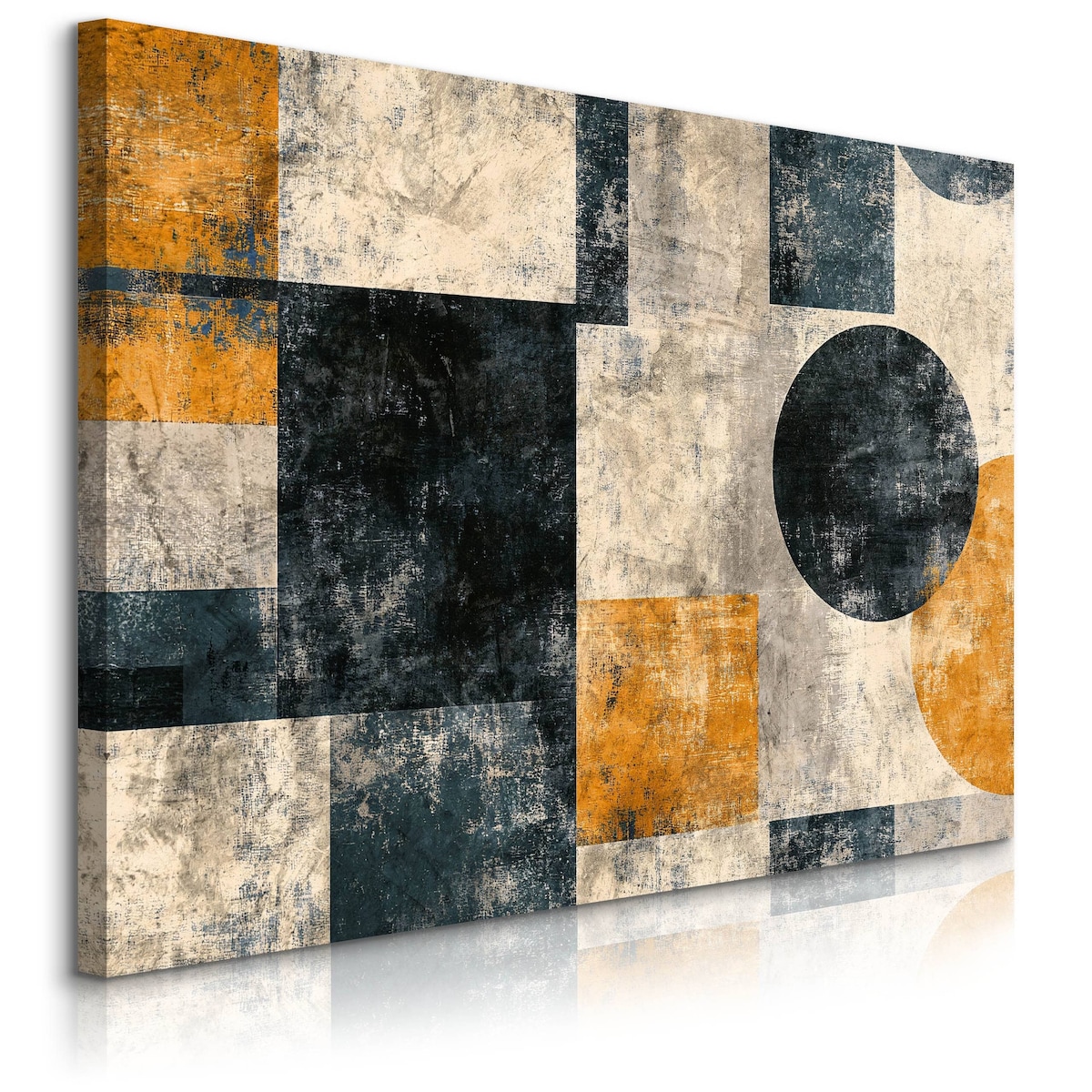 Obraz Na Płótnie Do Salonu Wzory Geometryczne Abstrakcja Mural 120x80cm