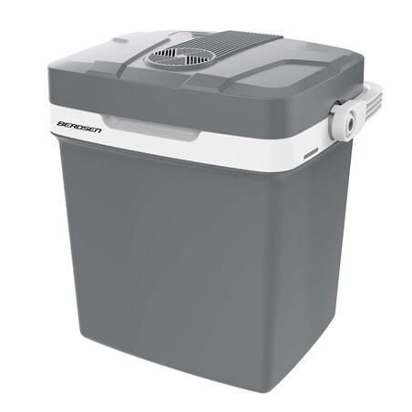 Lodówka turystyczna samochodowa Berdsen Icemax 26L szara 12V i 230V USB