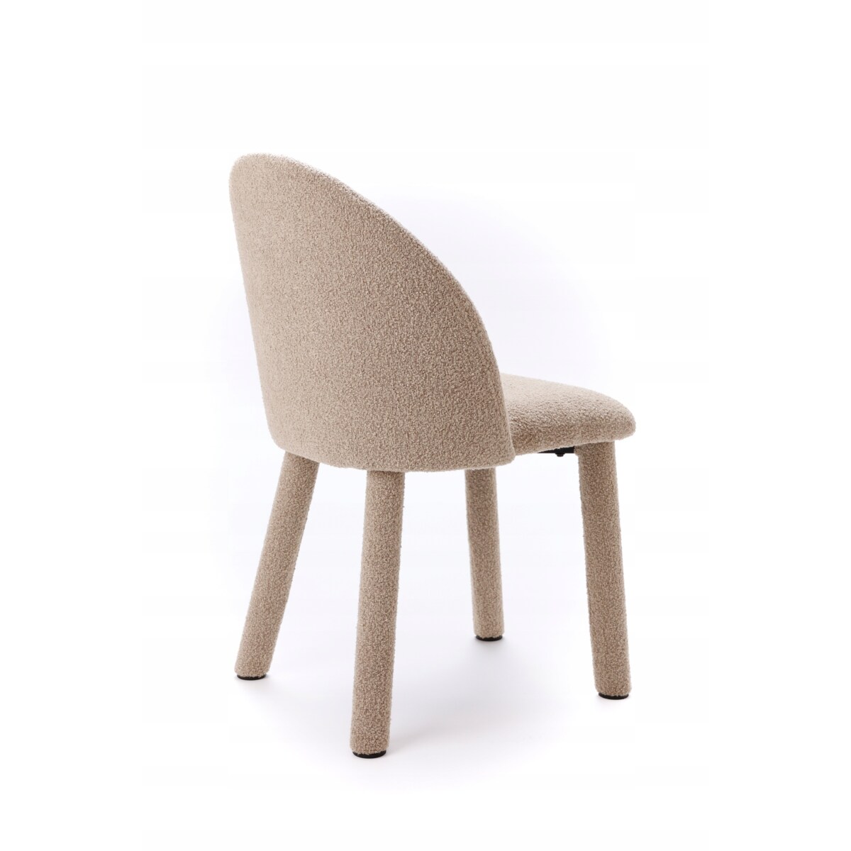 ZESTAW 2 SZTUK Krzesła MONTI Khaki Tapicerowane Nowoczesne Do Jadalni