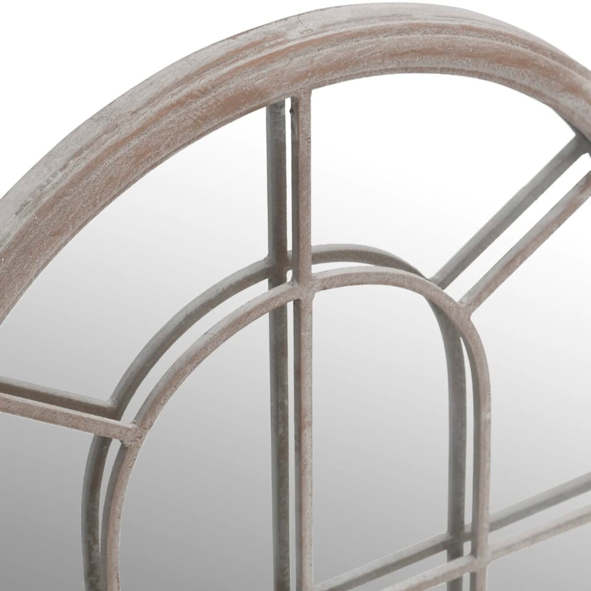 vidaXL Lustro do wnętrz, kolor piaskowy, 60x45 cm, żelazne