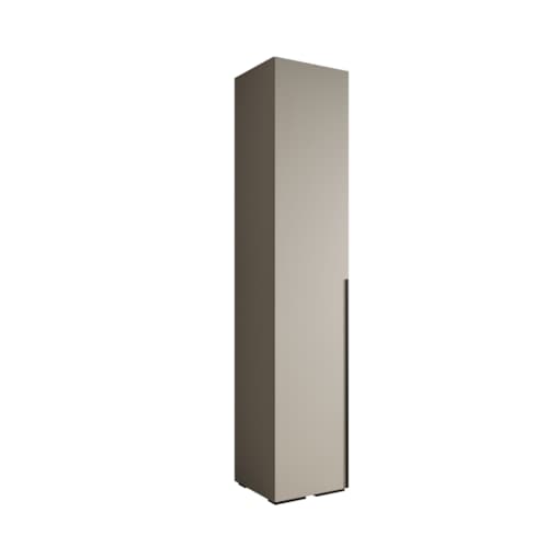 Szafa ubraniowa Garderoba INOVA 1 0,5SZ Kaszmir+Czarny