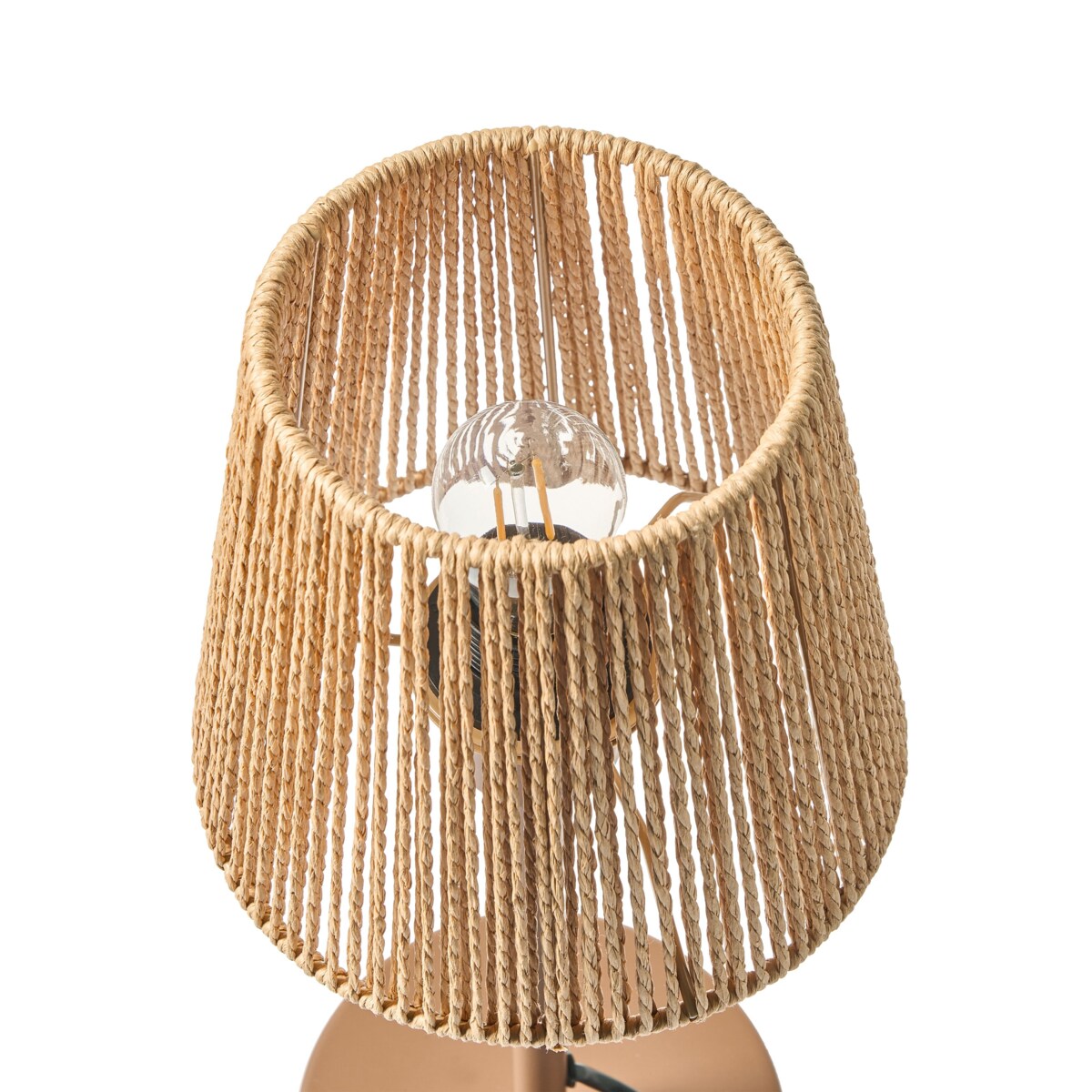 Lampa stołowa HANGER Metal Brązowy